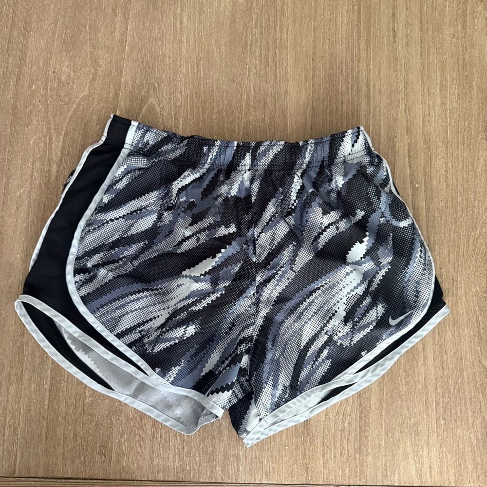 Nike Black and Gray Athletic Shorts